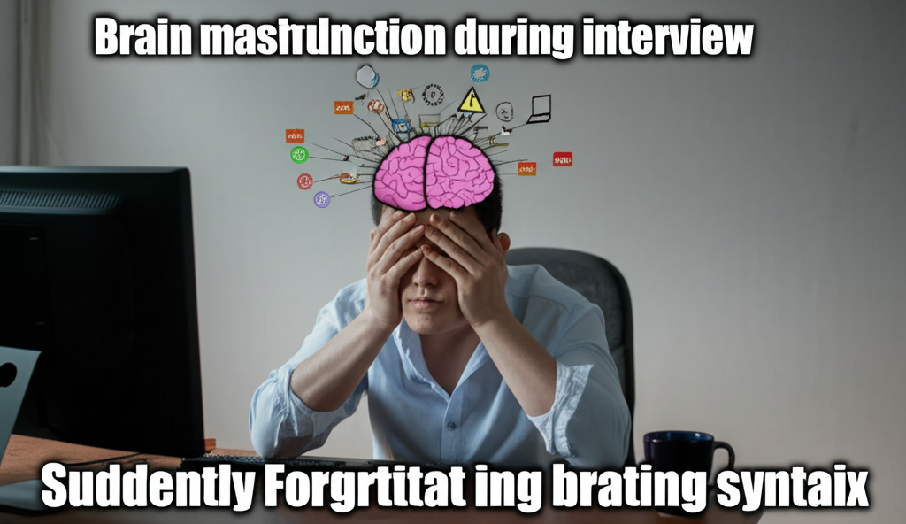 My brain during a coding interview