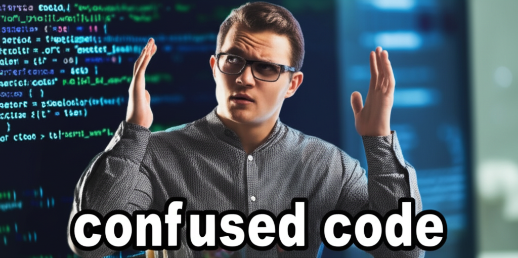 When your code finally works but you don't know why